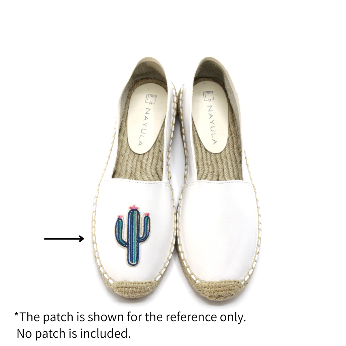 Slip on basic Espadrilles shoes #NA810 'Sun' [WHITE]