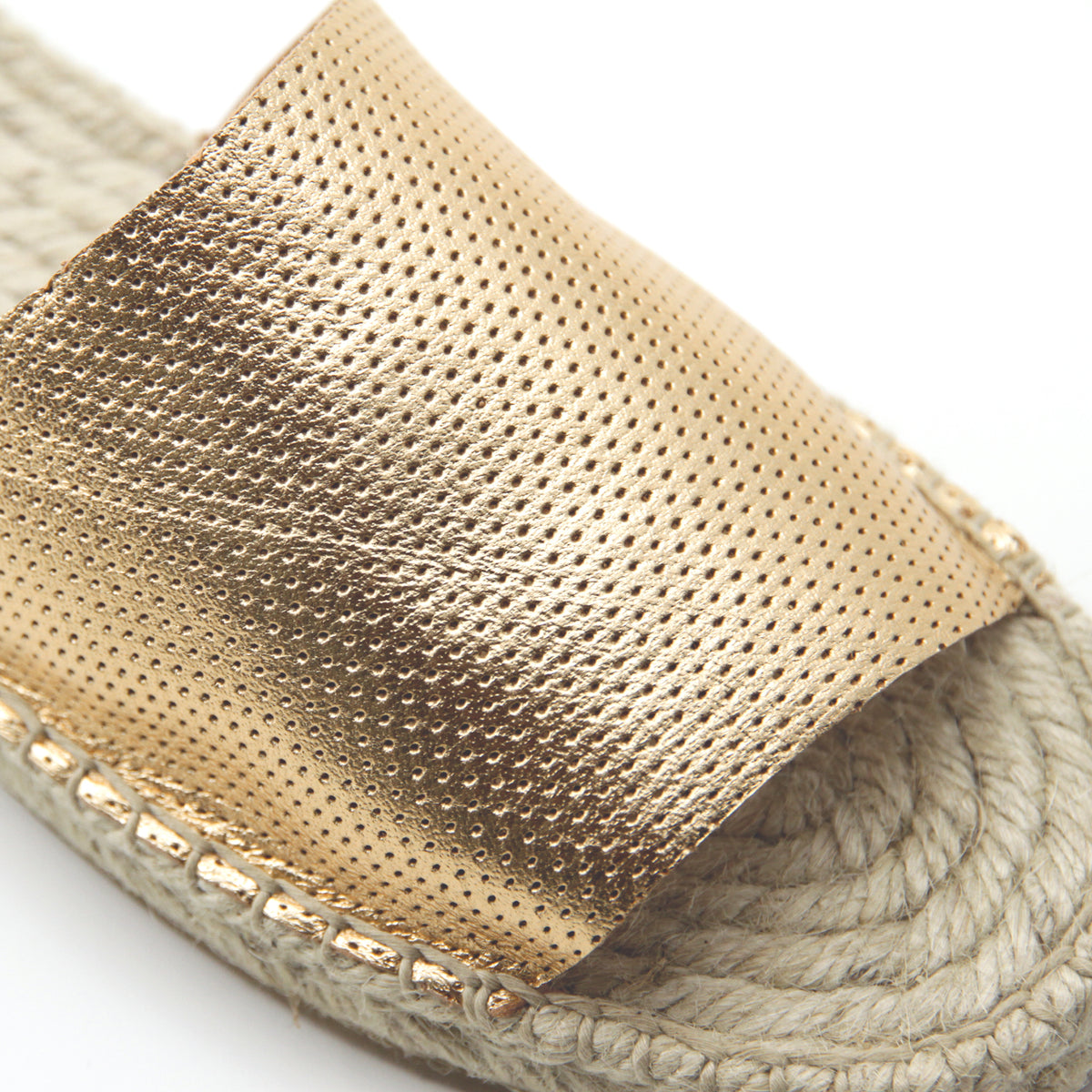 Sandal geser espadrille #NA803 'Ocean' [CHAMPAGNE GOLD]