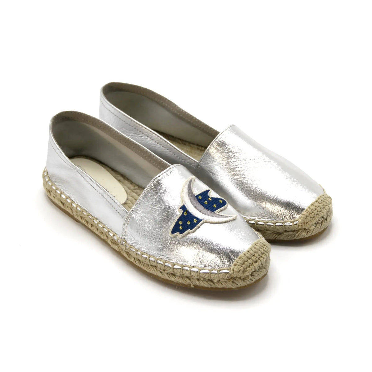 Slip on basic Espadrilles shoes #NA810 'Sun' [D.SILVER]