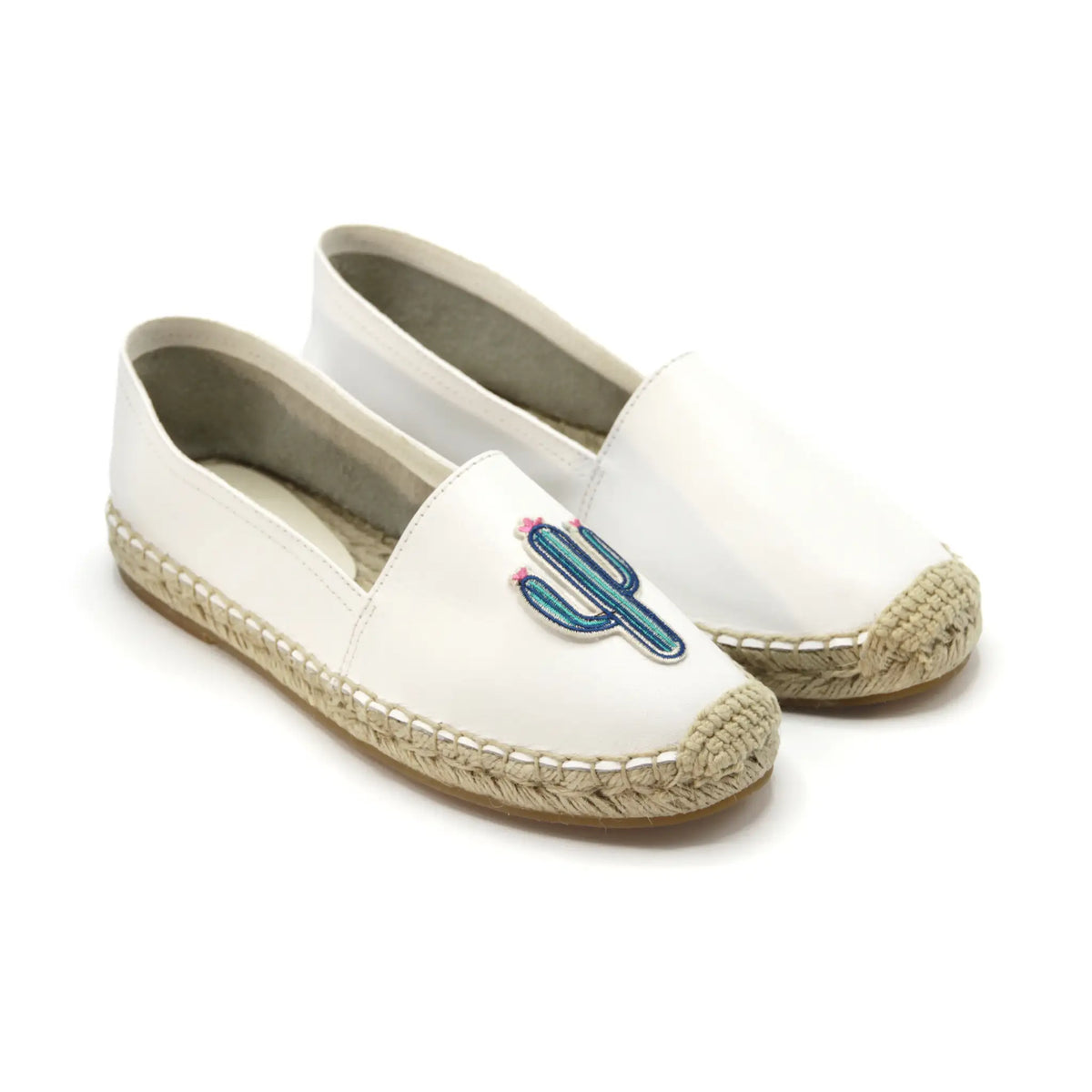 Slip on basic Espadrilles shoes #NA810 'Sun' [WHITE]