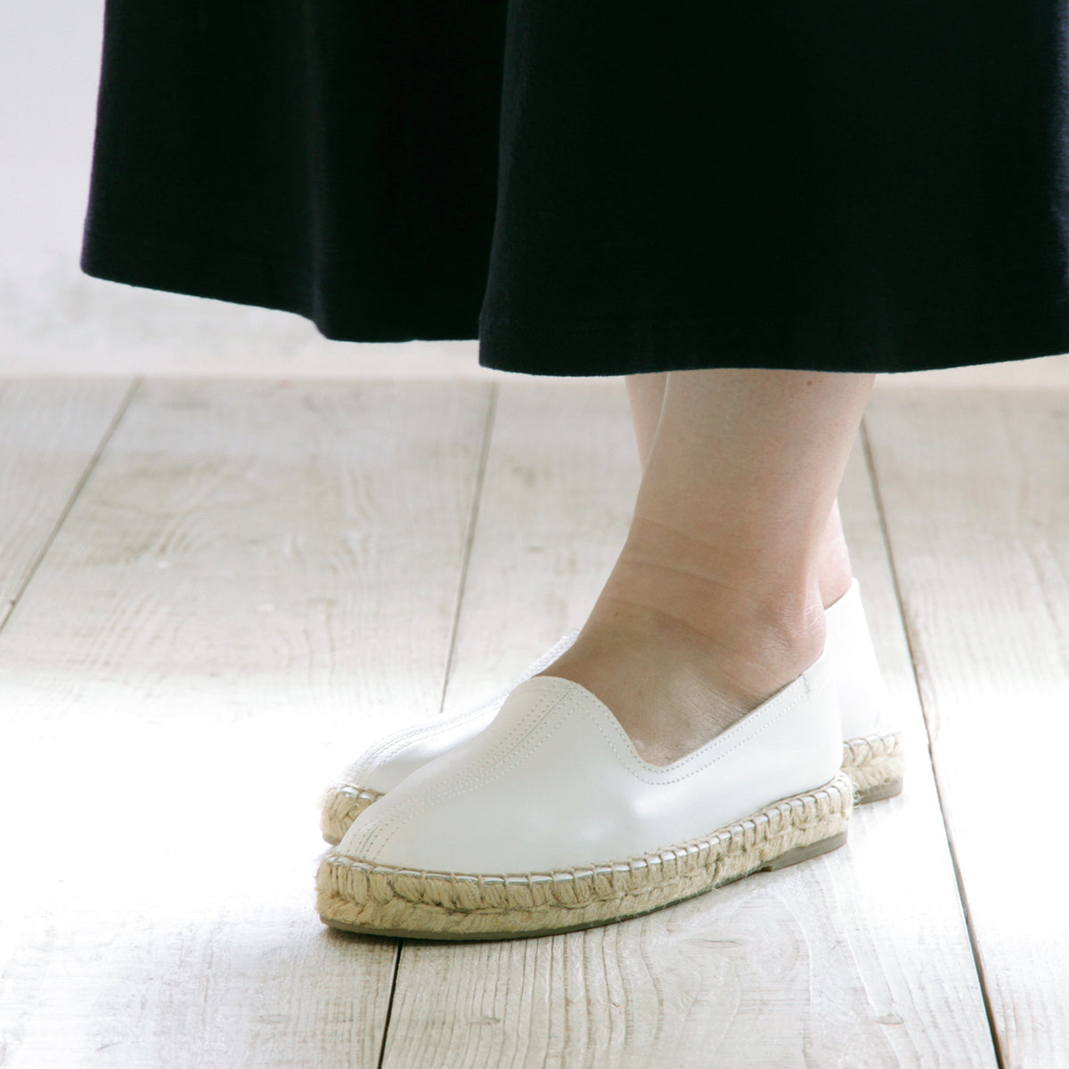 Slip-on shoes espadrille #NA801 'Star' [D. GRAY]