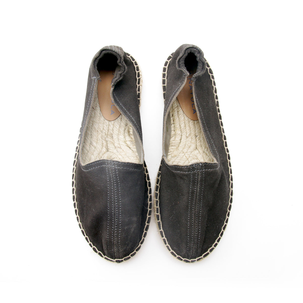 Sepatu slip-on espadrille #NA801 'Star' [D. GRAY]