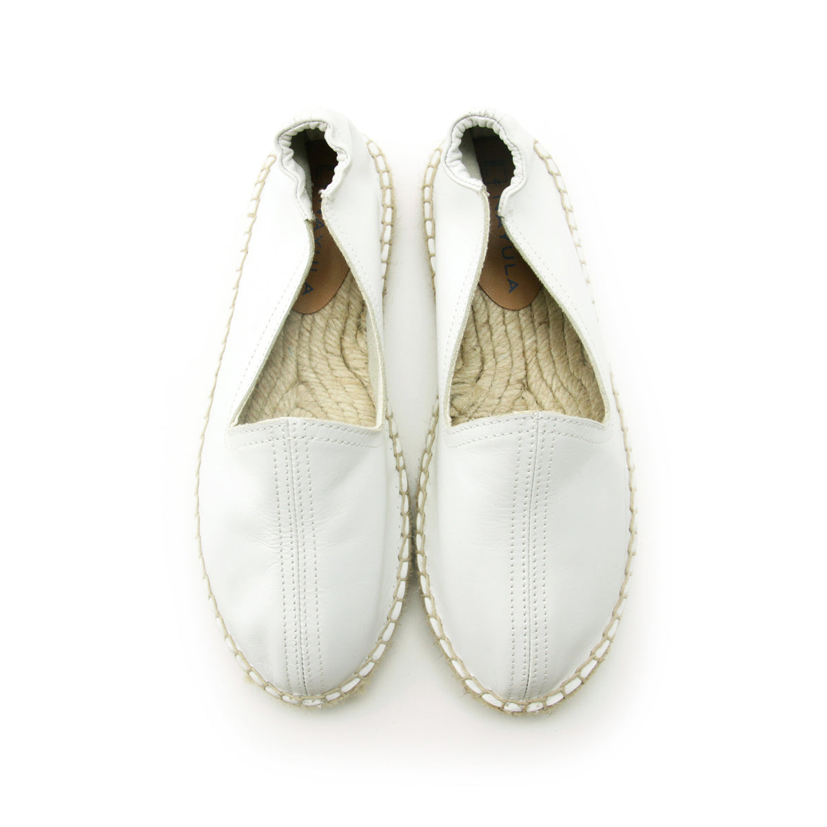 Sepatu slip-on espadrille #NA801 'Star' [WHITE]
